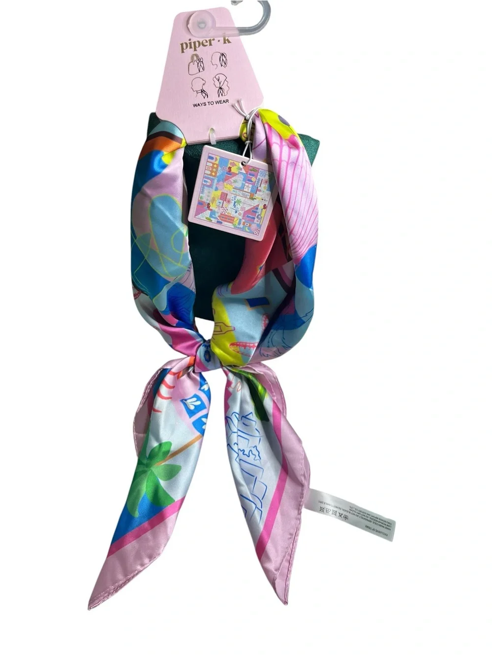 piper•k multicolor Printed Scarf